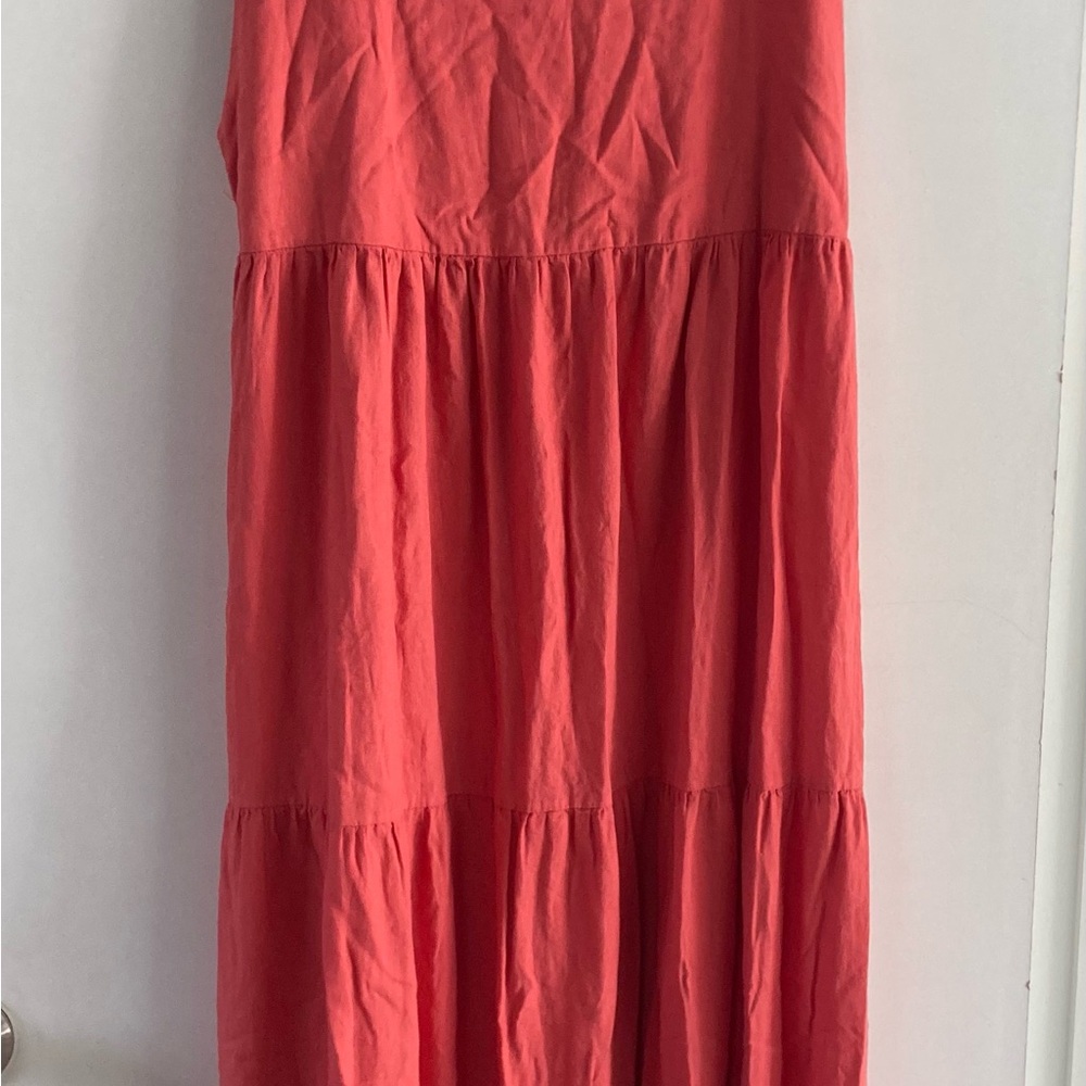 Beechwood Baby The Sicily Dress Maxi. Linen Blend. OS. EUC.